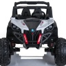 Двухместный полноприводный электромобиль White UTV-MX Buggy 12V MP4 - XMX603-WHITE-MP4