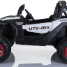 Двухместный полноприводный электромобиль White UTV-MX Buggy 12V MP4 - XMX603-WHITE-MP4