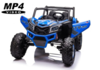 Детский электромобиль XMX Багги (синий, MP4, EVA, 4WD, 24V) - XMX613-4WD-24V-BLUE-MP4