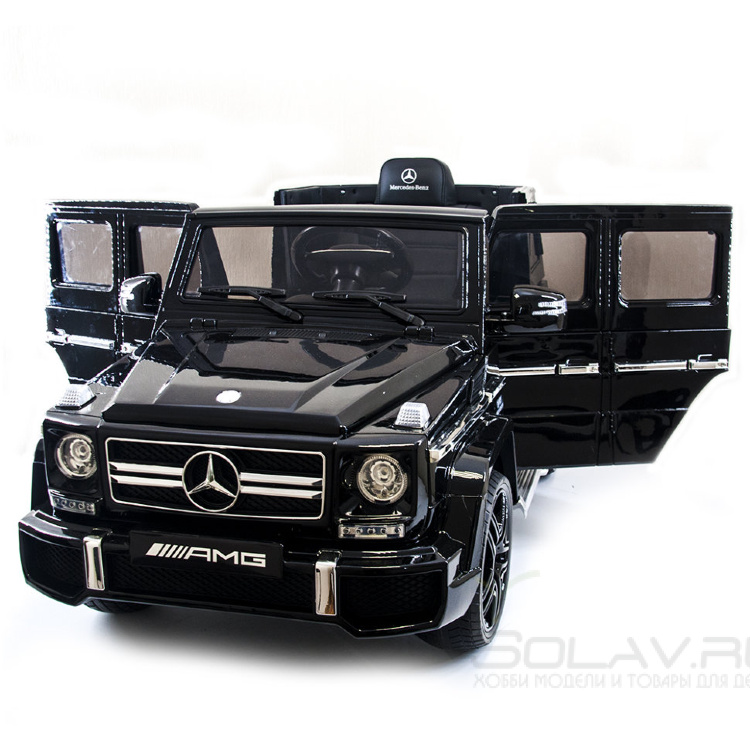 Детский электромобиль Mercedes Benz G63 LUXURY 2.4G - Black - HL168-LUX-B