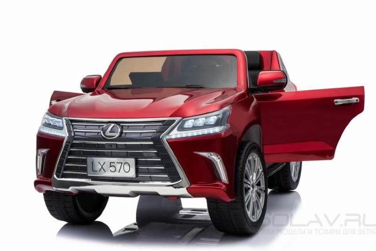 Детский электромобиль Lexus LX570 4WD MP3 - DK-LX570-RED-PAINT