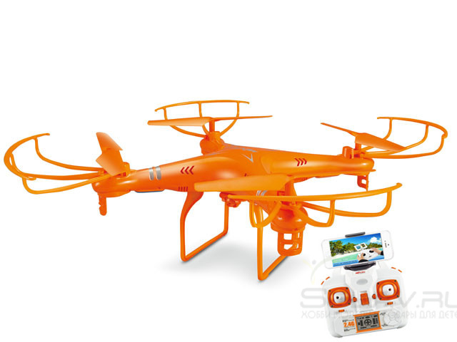 Радиоуправляемый квадрокоптер MJX X705C HD FPV Orange 2.4G - X705C