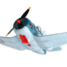 Радиоуправляемый самолет WLTOYS XK F4U Corsair A500 6-Axis Gyro 2.4GHz - XK-A500