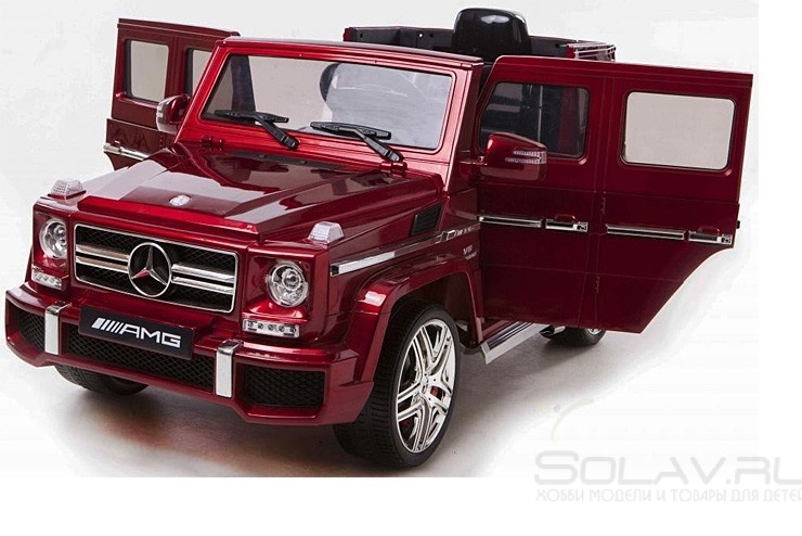 Электромобиль Гелендваген Mercedes G63 (Красный)