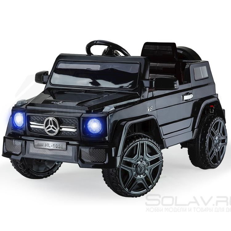 Детский электромобиль Mercedes G Style 12V - HL-1058-BLACK