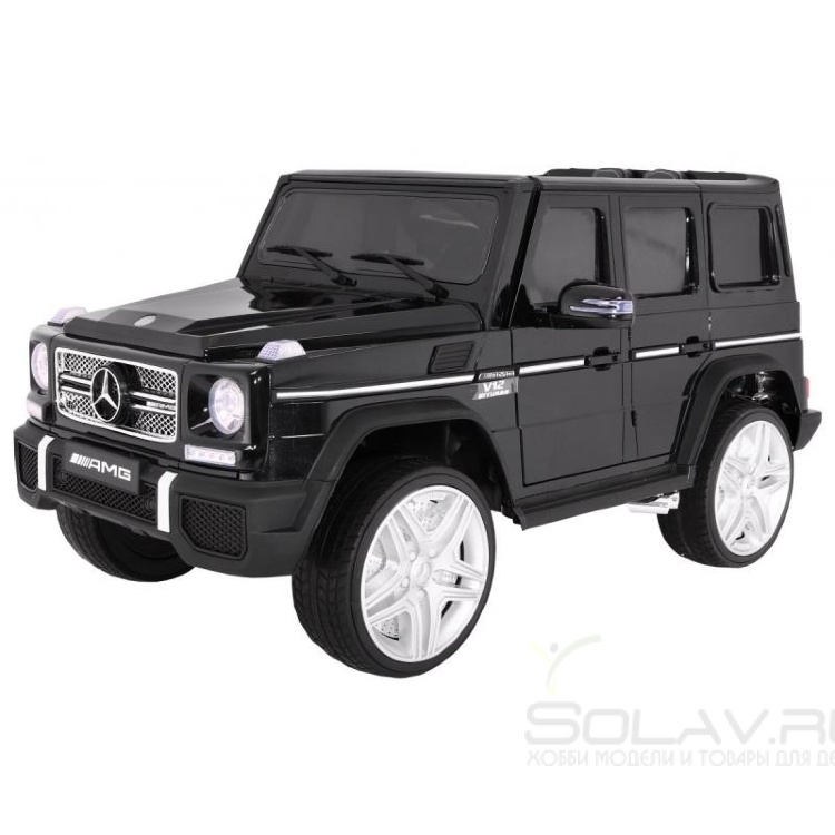 Радиоуправляемый детский электромобиль Mercedes Benz G65 Black 12V 2.4G - G65