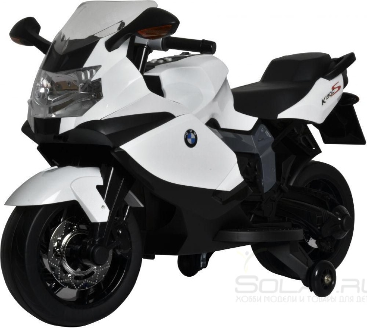 Детский электромотоцикл BMW KS1300S White 12V - 283