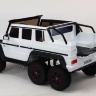 Двухместный электромобиль Mercedes Benz G63 6x6 4WD - ABL1801-WHITE