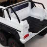 Двухместный электромобиль Mercedes Benz G63 6x6 4WD - ABL1801-WHITE