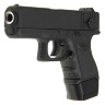 Пистолет металлический Glock 17 mini (пневматика, 14 см) - G.16